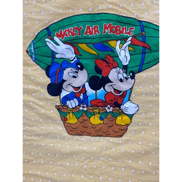 Vintage Project Linus Mickey Mouse Baby Quilt 48” x 40” - Picture 2 of 10